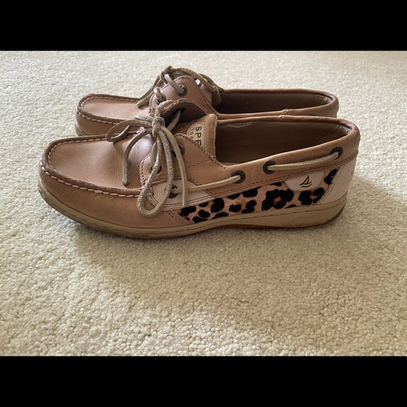 Women’s Sperry Leopard Boat Shoes | Size 7 - Picture 2 of 6